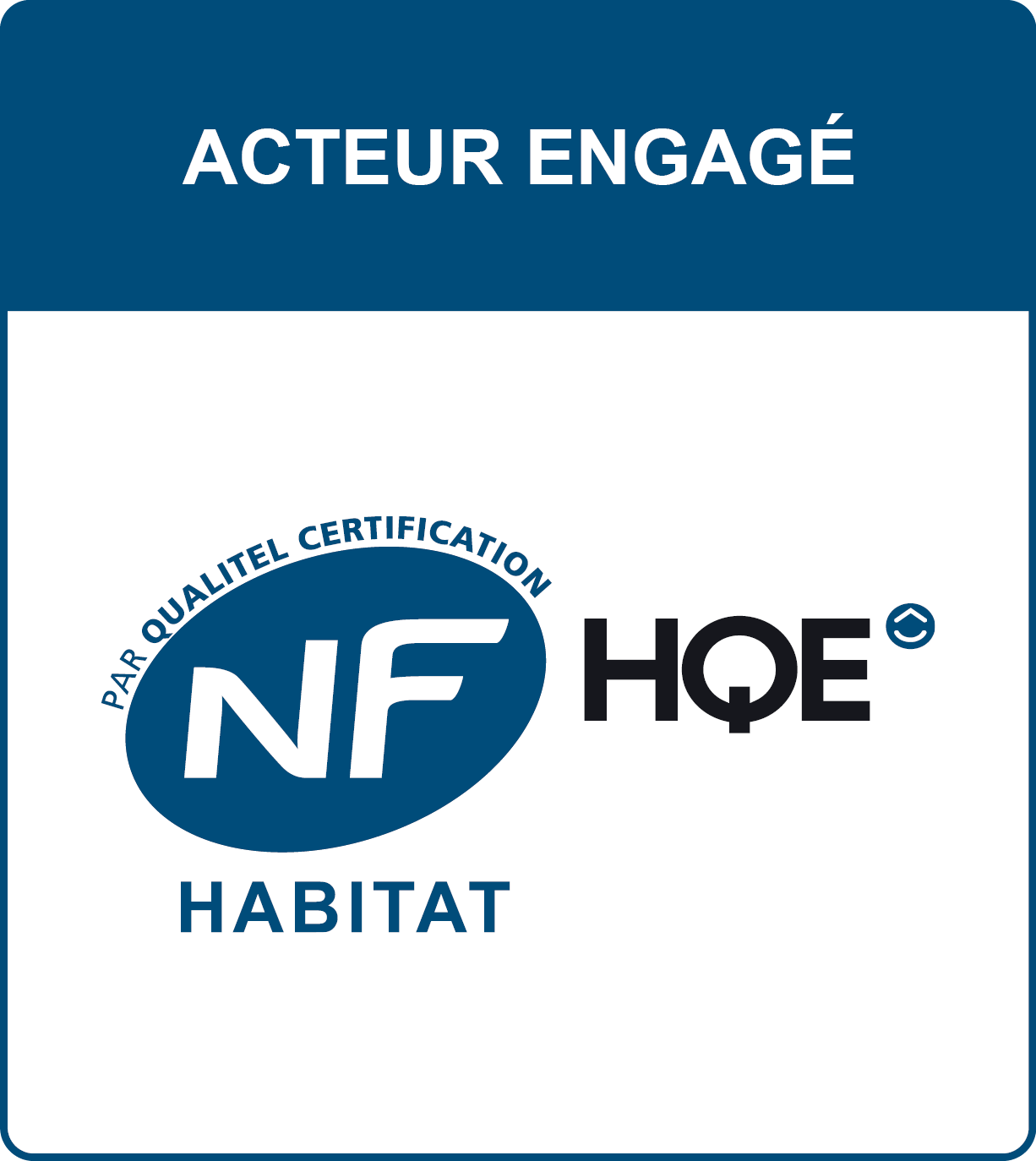 Certification NF Habitat HQE pour les nouvelles résidences